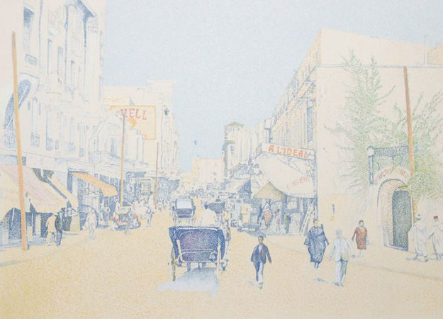 Rue De L'Horlodge Limited Edition Print by Guillaume Azoulay Rue De L'Horlodge Limited Edition Print by Guillaume Azoulay
