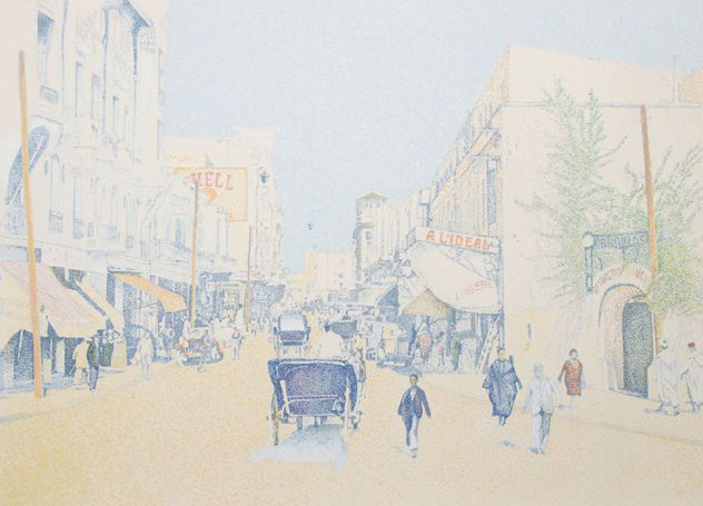 Rue De L'Horlodge Limited Edition Print by Guillaume Azoulay