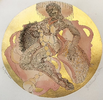 Zodiac: Aquarius Lavis 1995 Limited Edition Print - Guillaume Azoulay Zodiac: Aquarius Lavis 1995 Limited Edition Print - Guillaume Azoulay