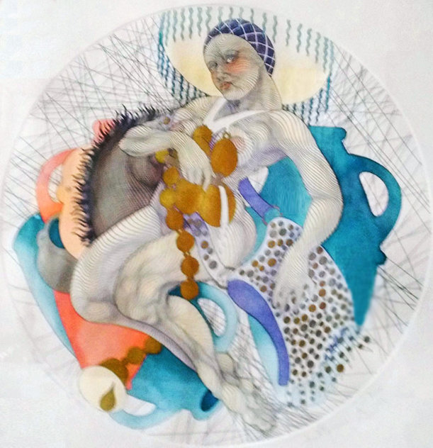Zodiac: Aquarius 1989 Limited Edition Print by Guillaume Azoulay
