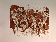 Joy of Torah, Suite of 3 Prints 1980 Limited Edition Print by Guillaume Azoulay - 4 Joy of Torah, Suite of 3 Prints 1980 Limited Edition Print by Guillaume Azoulay - 4