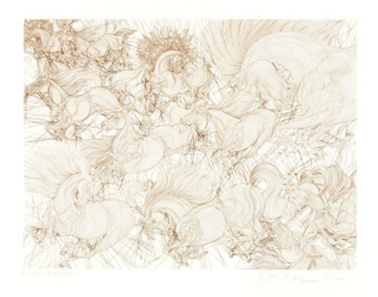 Onze Chevaux 2007 Limited Edition Print by Guillaume Azoulay Onze Chevaux 2007 Limited Edition Print by Guillaume Azoulay