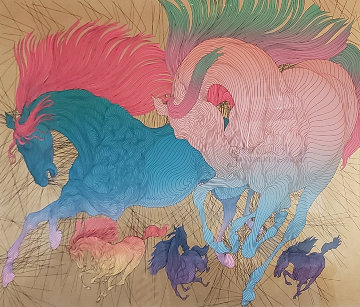 Progression 2005 36x45 Huge Limited Edition Print - Guillaume Azoulay Progression 2005 36x45 Huge Limited Edition Print - Guillaume Azoulay