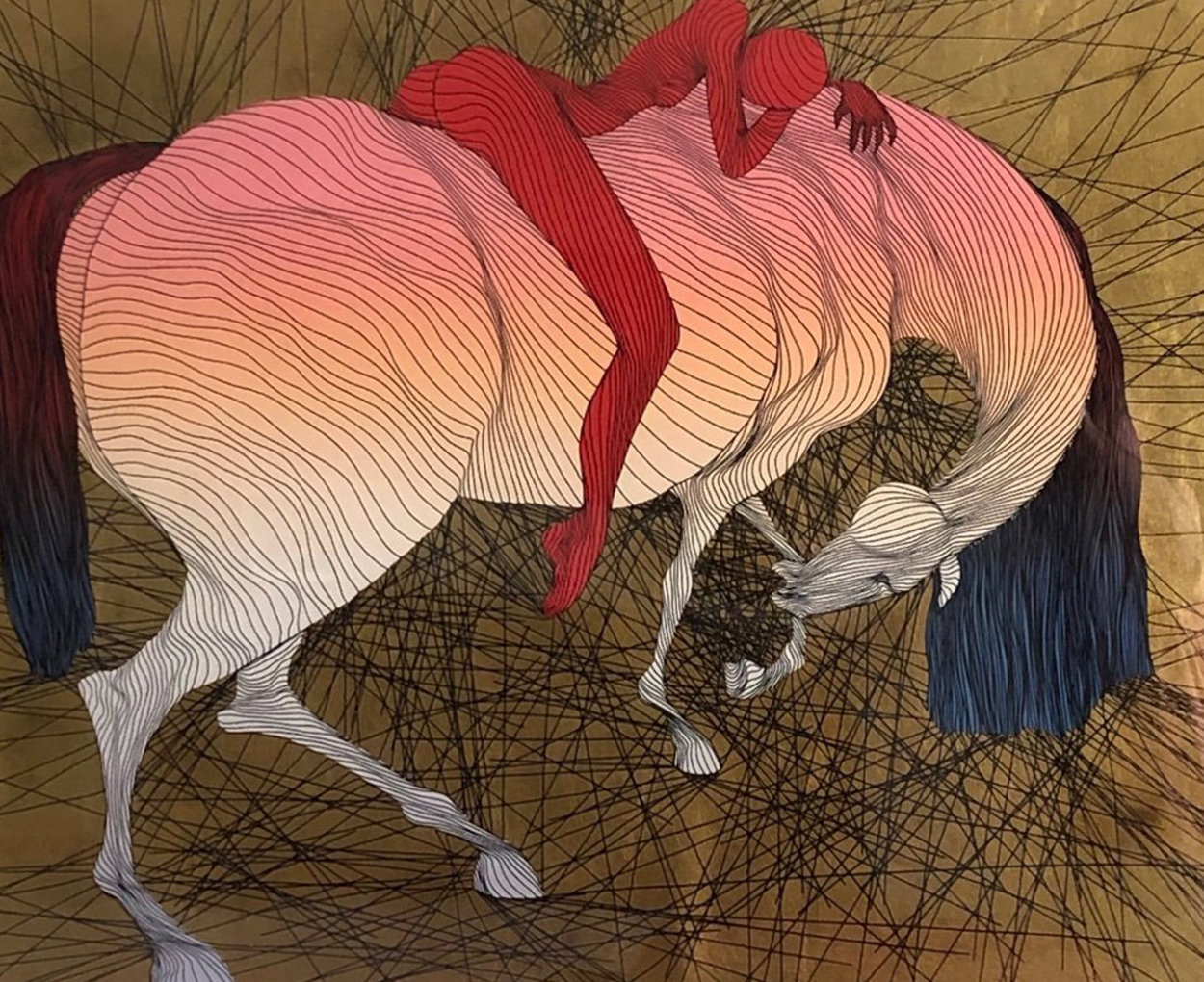Epuse II AP 1986 Limited Edition Print by Guillaume Azoulay Epuse II AP 1986 Limited Edition Print by Guillaume Azoulay
