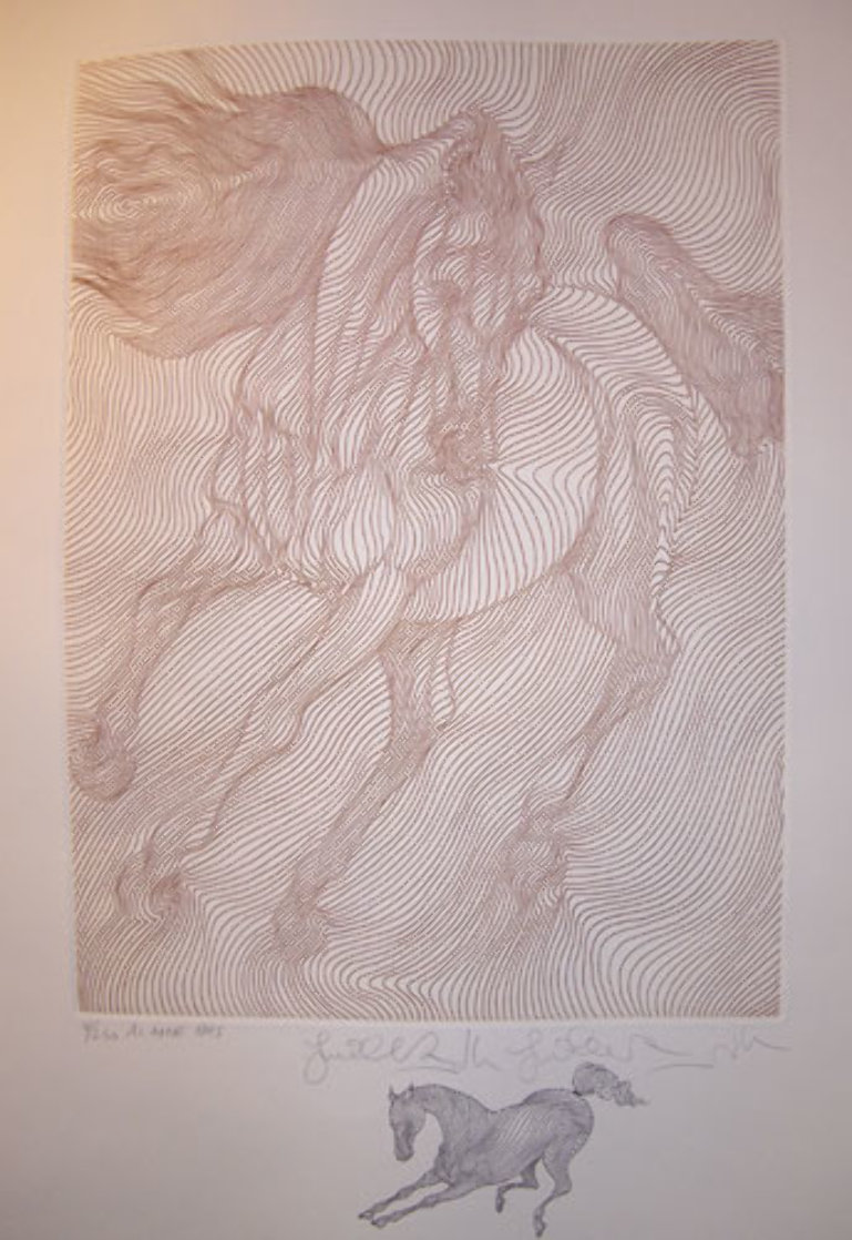 Al Amir with Remarque 1995 Limited Edition Print by Guillaume Azoulay Al Amir with Remarque 1995 Limited Edition Print by Guillaume Azoulay