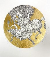 Hard Cover Black Portfolio Zodiac Suite, Embellished Portfolio of 12 Zodiac Signs Limited Edition Print by Guillaume Azoulay - 8 Hard Cover Black Portfolio Zodiac Suite, Embellished Portfolio of 12 Zodiac Signs Limited Edition Print by Guillaume Azoulay - 8