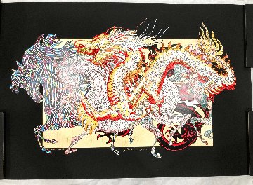 Le Dragon D'ore Limited Edition Print - Guillaume Azoulay