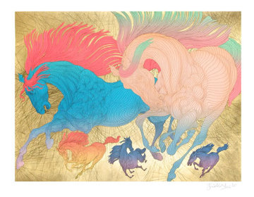 Progression 45x36 Huge Limited Edition Print - Guillaume Azoulay Progression 45x36 Huge Limited Edition Print - Guillaume Azoulay