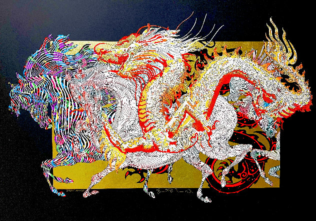 Year of the Dragon PP 2015 - Huge Limited Edition Print by Guillaume Azoulay