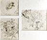 10th, 11th, and 12th Study Set of 3 13x14 - Pencil Drawing Drawing by Guillaume Azoulay - 0