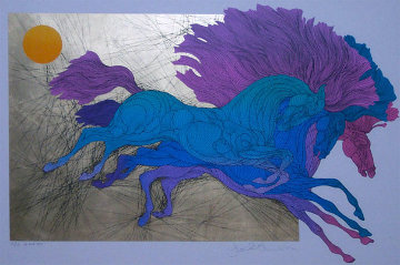 Le Saut 2004 Embellished Limited Edition Print - Guillaume Azoulay Le Saut 2004 Embellished Limited Edition Print - Guillaume Azoulay