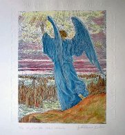 Angel and Joshua (State II) Limited Edition Print by Guillaume Azoulay - 1 Angel and Joshua (State II) Limited Edition Print by Guillaume Azoulay - 1
