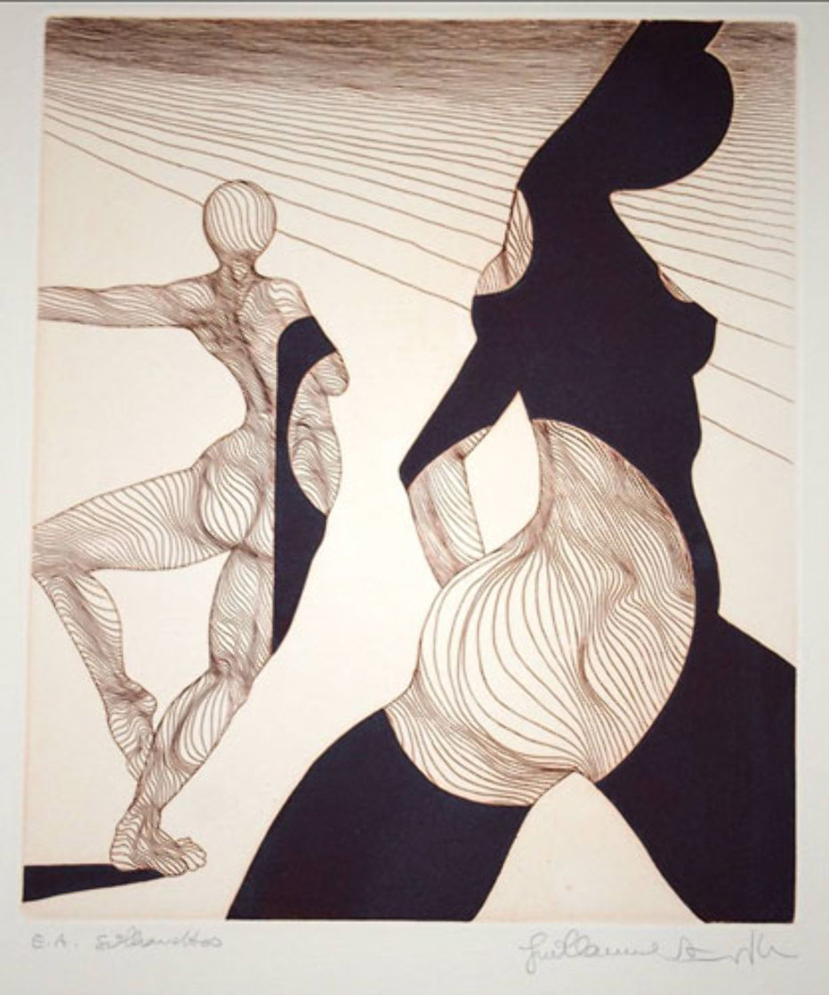 Silhouettes Limited Edition Print by Guillaume Azoulay Silhouettes Limited Edition Print by Guillaume Azoulay
