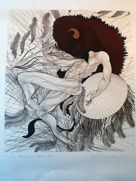 Dance Du Bison 1986 Limited Edition Print by Guillaume Azoulay