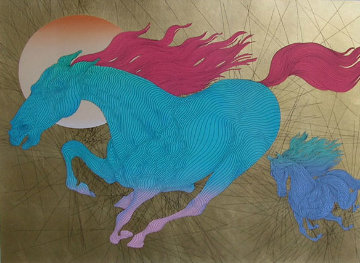 Equus 2006 24x40 Huge Limited Edition Print - Guillaume Azoulay