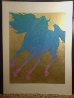 Horses Suite of 4 Serigraphs 2002 Limited Edition Print by Guillaume Azoulay - 7