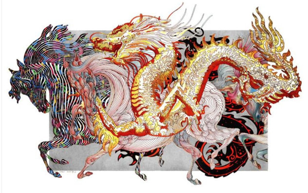 Le Dragon D'Or 2012 Limited Edition Print by Guillaume Azoulay