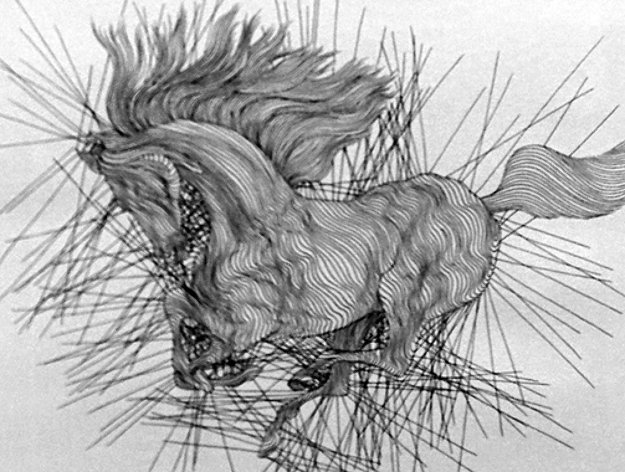 Etude Courante Drawing 2007 Works on Paper (not prints) by Guillaume Azoulay Etude Courante Drawing 2007 Works on Paper (not prints) by Guillaume Azoulay