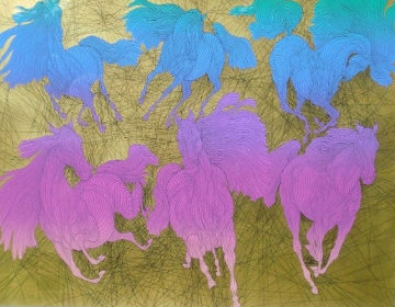 Spring Cavalcade PP 2003 Limited Edition Print - Guillaume Azoulay Spring Cavalcade PP 2003 Limited Edition Print - Guillaume Azoulay