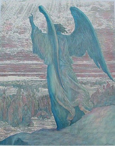 Angel And Joshua, Dore Limited Edition Print - Guillaume Azoulay