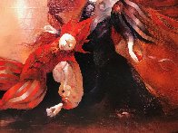 Le Silence Sur Tes Reves (The Silence of Your Dreams) 2001 40x63 Huge Original Painting by Anne Bachelier - 2 Le Silence Sur Tes Reves (The Silence of Your Dreams) 2001 40x63 Huge Original Painting by Anne Bachelier - 2