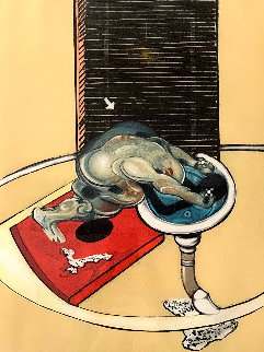 L’homme Au Lavabo 1978 Limited Edition Print - Francis Bacon L’homme Au Lavabo 1978 Limited Edition Print - Francis Bacon