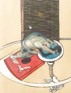 Figure At a Washbasin 1978 Limited Edition Print - Francis Bacon Figure At a Washbasin 1978 Limited Edition Print - Francis Bacon