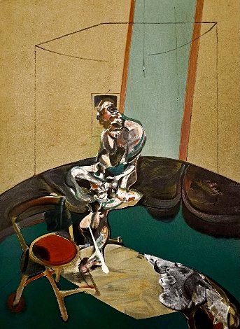 Portrait of George Dyer Staring At Blind Cord Limited Edition Print - Francis Bacon