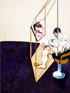 Three Studies of Male Back (Right Hand Panel of the Triptych) 1987 Limited Edition Print - Francis Bacon Three Studies of Male Back (Right Hand Panel of the Triptych) 1987 Limited Edition Print - Francis Bacon