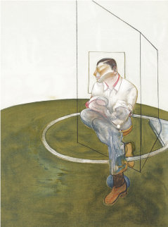 Etude Pour Un Portrait De John Edwards 1986 Limited Edition Print - Francis Bacon