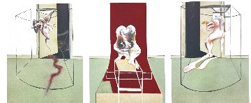 Triptych Inspired By Oresteia of Aeschylus 1981 - Huge Limited Edition Print - Francis Bacon Triptych Inspired By Oresteia of Aeschylus 1981 - Huge Limited Edition Print - Francis Bacon