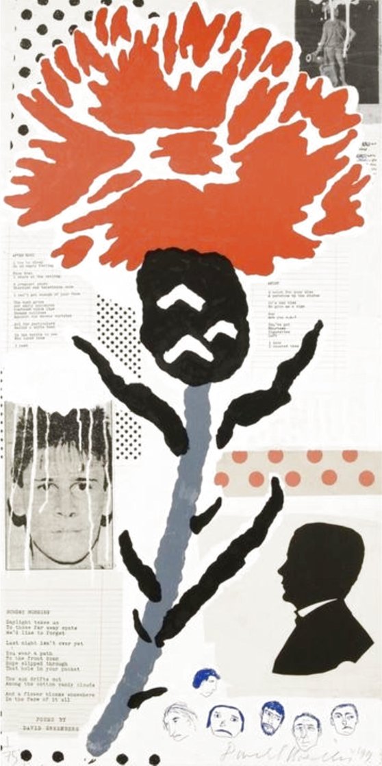 Thistle 1999 - Huge Limited Edition Print by Donald Baechler Thistle 1999 - Huge Limited Edition Print by Donald Baechler