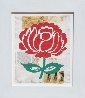 Untitled (Flower) 1992 24x21 Original Painting by Donald Baechler - 1 Untitled (Flower) 1992 24x21 Original Painting by Donald Baechler - 1