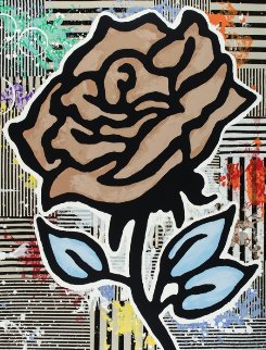 Six Roses, from Suite of 6 2015 Limited Edition Print - Donald Baechler Six Roses, from Suite of 6 2015 Limited Edition Print - Donald Baechler