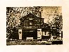 House With Trailer 1979 Limited Edition Print by John Baeder - 1 House With Trailer 1979 Limited Edition Print by John Baeder - 1