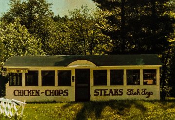 Chicken Chops 1979 Limited Edition Print - John Baeder Chicken Chops 1979 Limited Edition Print - John Baeder