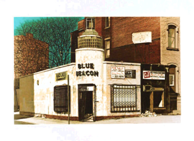 Blue Beacon 1980 Limited Edition Print by John Baeder Blue Beacon 1980 Limited Edition Print by John Baeder