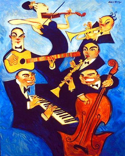 Blue Bayou 2007 54x66 Huge - New Orleans Original Painting by Clifford Bailey
