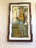 Golfer Embellished - Huge Limited Edition Print by Clifford Bailey - 2