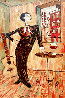 Chinatown 1998 53x35 - Huge Original Painting by Clifford Bailey - 0
