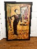 Chinatown 1998 53x35 - Huge Original Painting by Clifford Bailey - 1