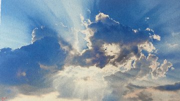 Ray of Light 2019 12x20 Works on Paper (not prints) - Darren Baker Ray of Light 2019 12x20 Works on Paper (not prints) - Darren Baker