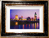 Westminster at Night 2010 18x22 - London, England Original Painting by Darren Baker - 1