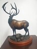 Elk Bronze Sculpture 1985 18 in Sculpture by Gerald Balciar - 7