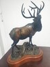 Elk Bronze Sculpture 1985 18 in Sculpture by Gerald Balciar - 2