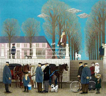 Market Day 1978 Limited Edition Print - Jan Balet Market Day 1978 Limited Edition Print - Jan Balet