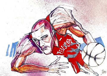 Lonzo Ball - Pelicans - Hand Signed by Lonzo 2019 Embellished Limited Edition Print - Johnathan Ball Lonzo Ball - Pelicans - Hand Signed by Lonzo 2019 Embellished Limited Edition Print - Johnathan Ball