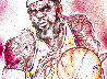 Lebron James 2019 Embellished Limited Edition Print by Johnathan Ball - 0