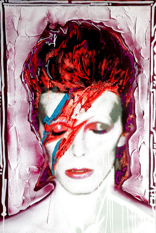 Stardust 48x36 - Huge - David Bowie - Music Original Painting - Johnathan Ball