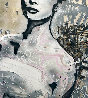 Audrey 51x36 - Huge - Audrey Hepburn Original Painting by Johnathan Ball - 2